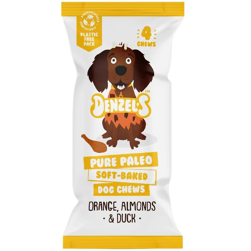 - Food for picky dogsDenzel's Pure Paleo Soft Baked Dog Chews Orange Almonds & Duck 75g