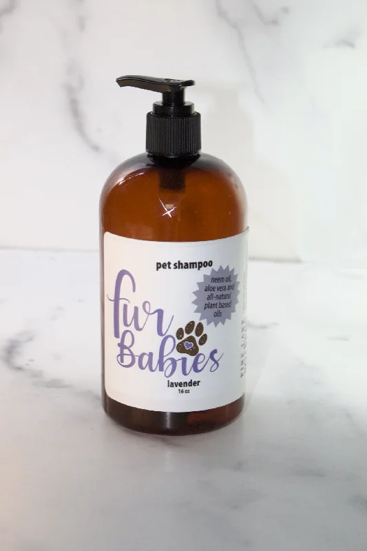 Pet conditioner: used to care for pet hair,Fur Babies Lavender Shampoo 16oz