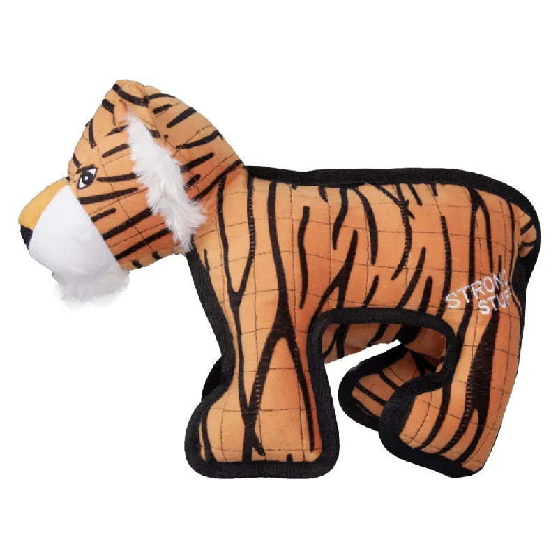 - Outdoor dog toy selectionStrong Stuff Tiger Dog Toy with Squeaker